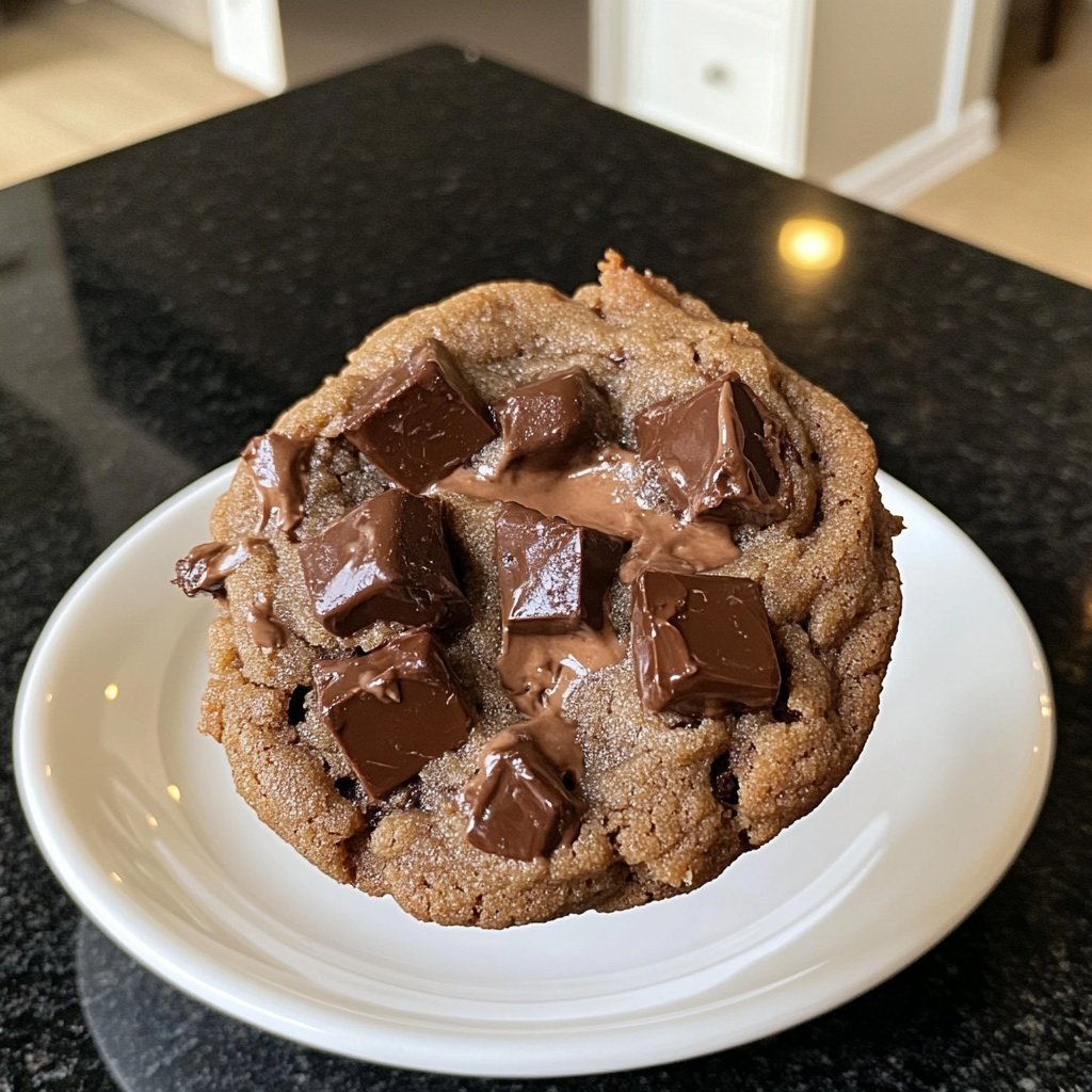 Single Serve Double Chocolate Cookie