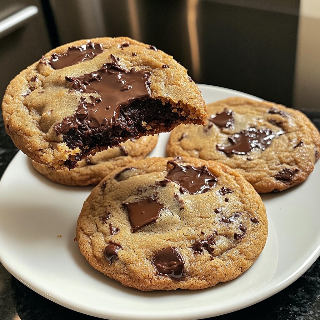 Crispy and Chewy Chocolate Chip Cookies