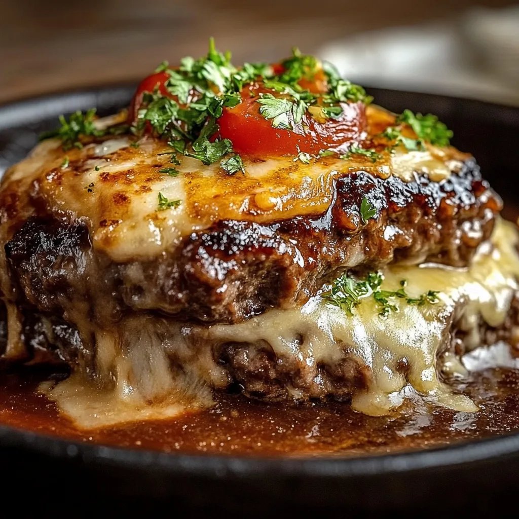 Amish Hamburger Steak Bake