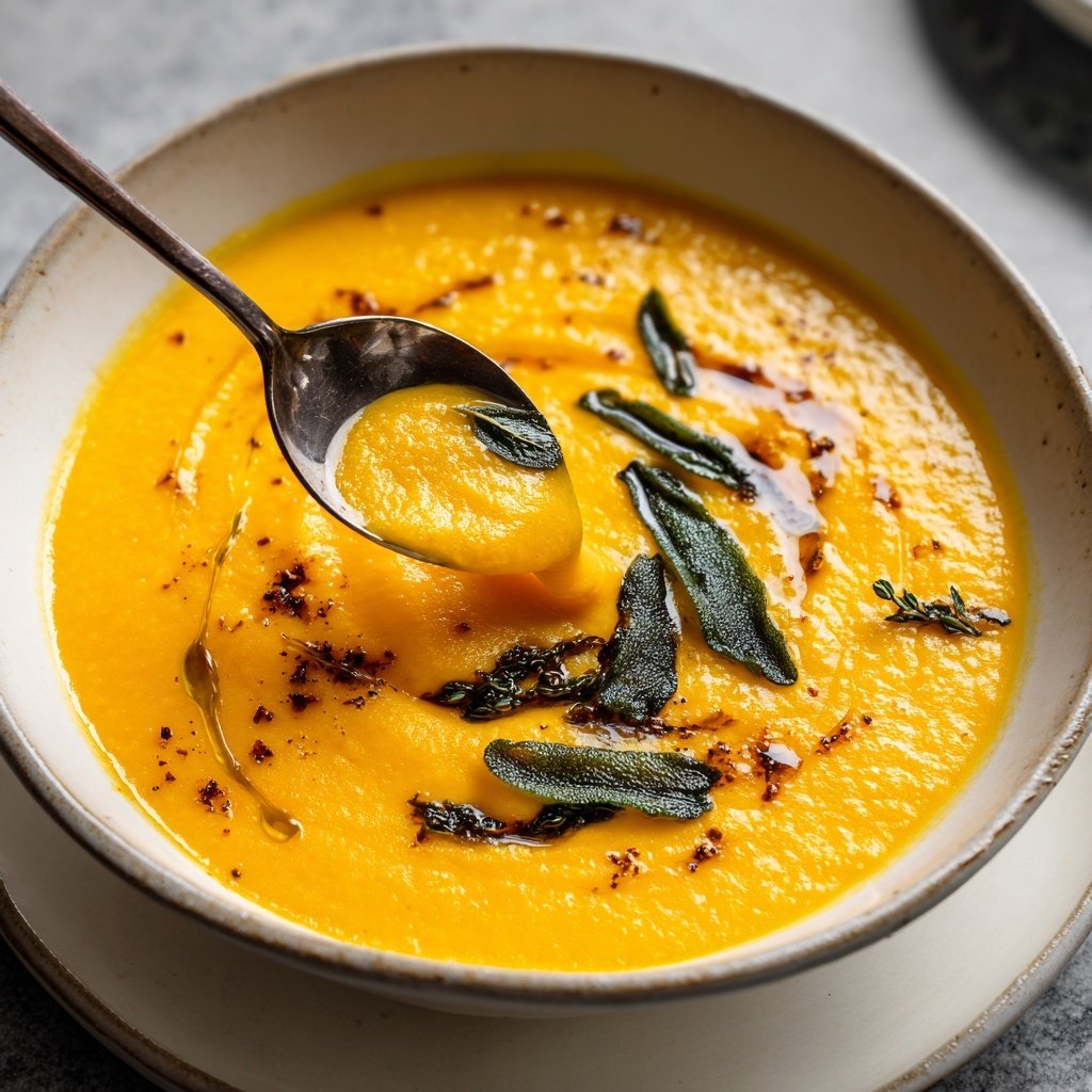 Creamy Squash Soup Recipe