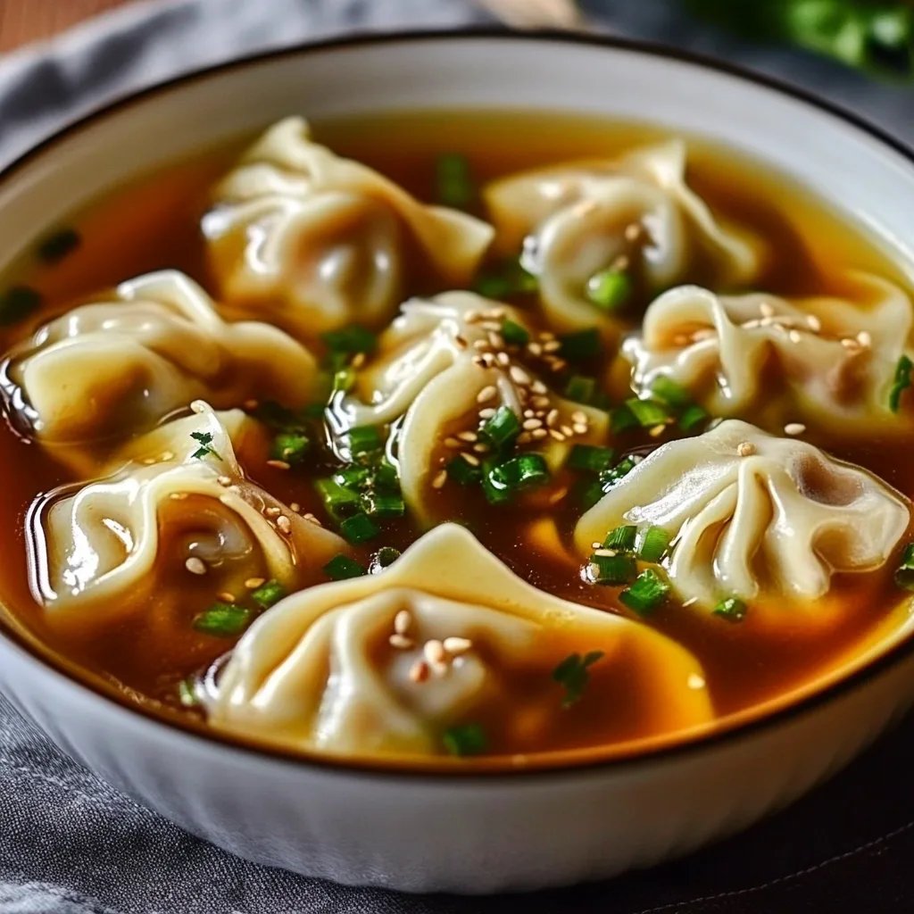 Quick Wonton Soup